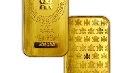 RCM – Royal Canadian Mint 1oz Gold Bullion Bar